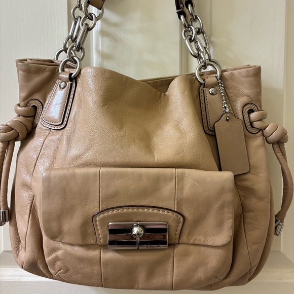 Coach Handbags - Coach Vintage Kristin Signature Op Art Hobo Bag NWOT  Authenticated